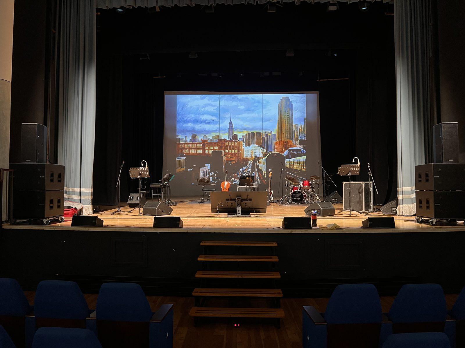 Evento 'Le voci di Bob Dylan' al Teatro Valdocco di Torino: palco, audio e luci a cura di AG Eventi