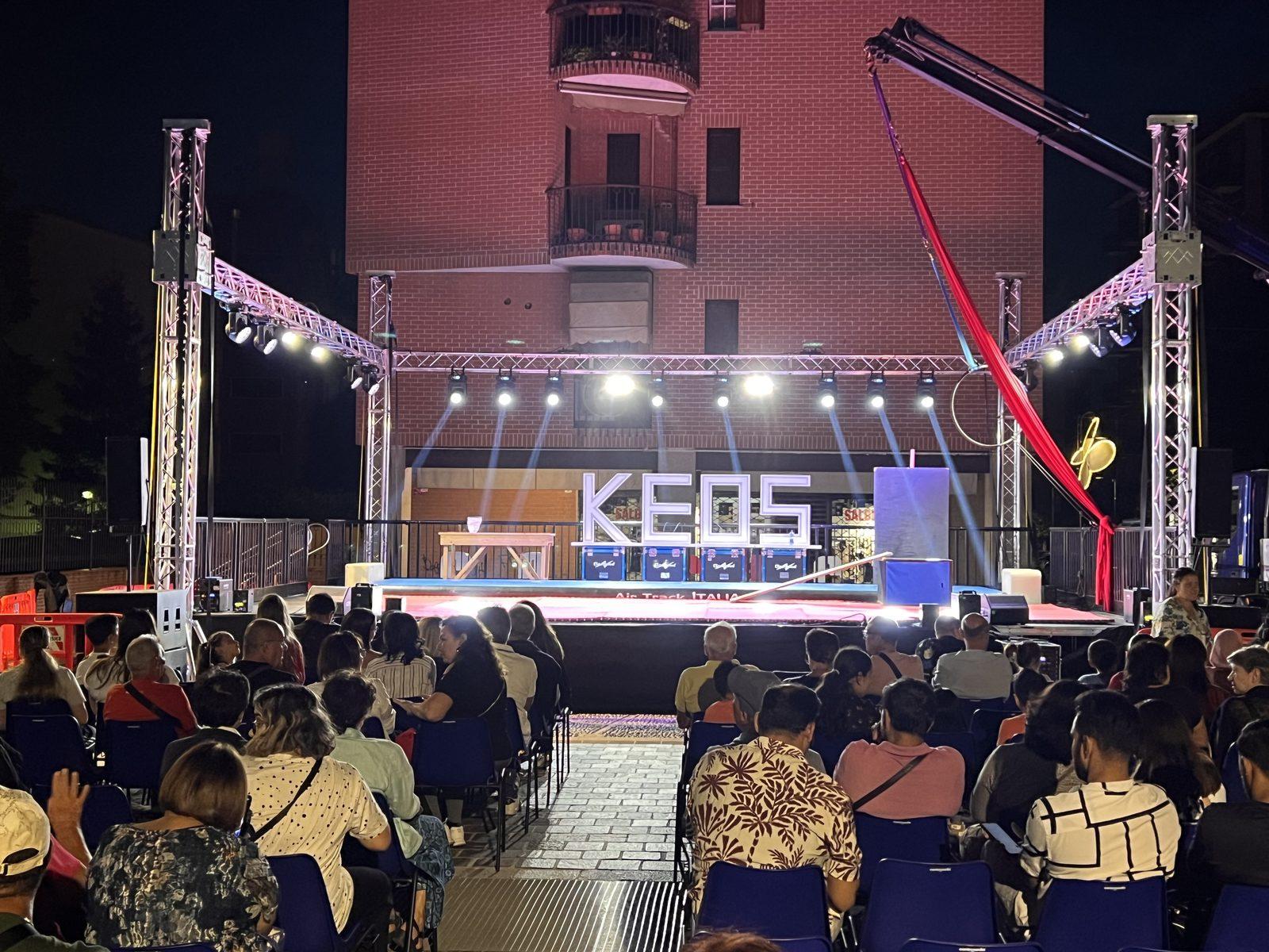 Spettacolo circense a Corsico (MI): palco, luci e audio a cura di AG Eventi
